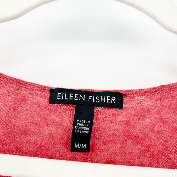 Eileen Fisher Womens‎ Fall Lightweight Merino Wool Alpaca Blend Sweater Size M - Picture 3 of 6
